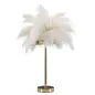 LAMPA STOŁOWA PALM BIAŁA 40X55 cm